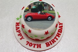 mga car birthday cake